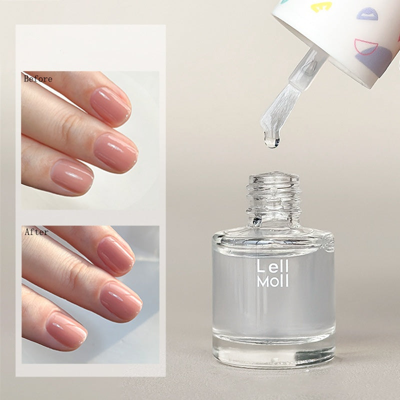 Lell Moll Water-based Tearable Nail Polish Baking-free And Tasteless