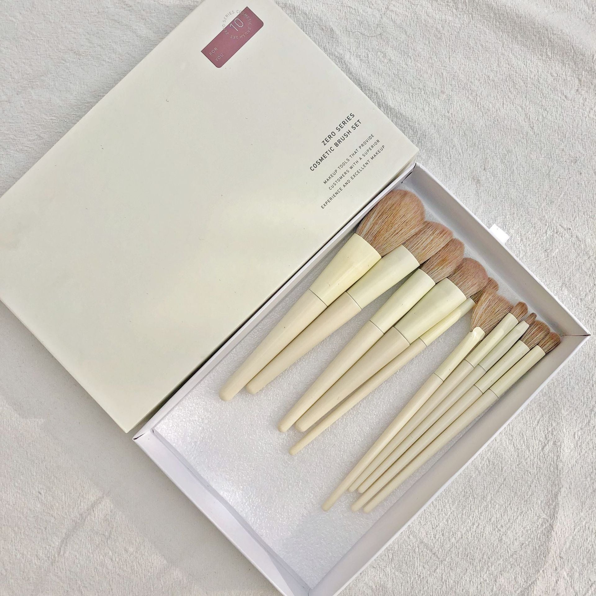 Mixed Hair Makeup Set Brush Foundation Cover