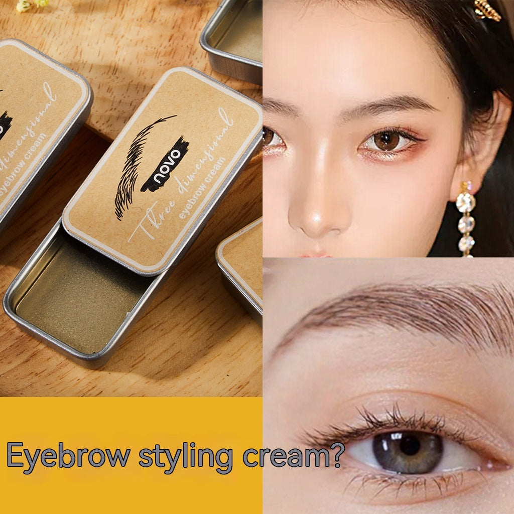 Natural Dense Three-dimensional Eyebrow Shaping Cream