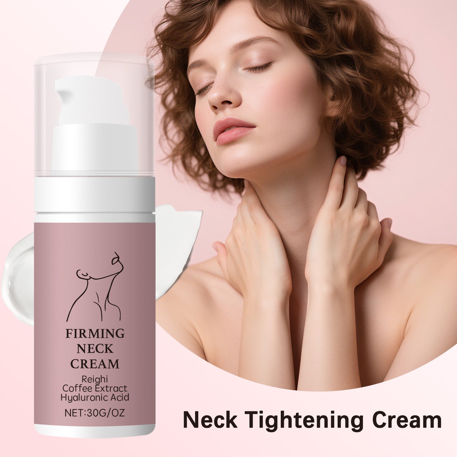 Coffee Extract Mild Nourishing Moisturizing Massage Neck Cream