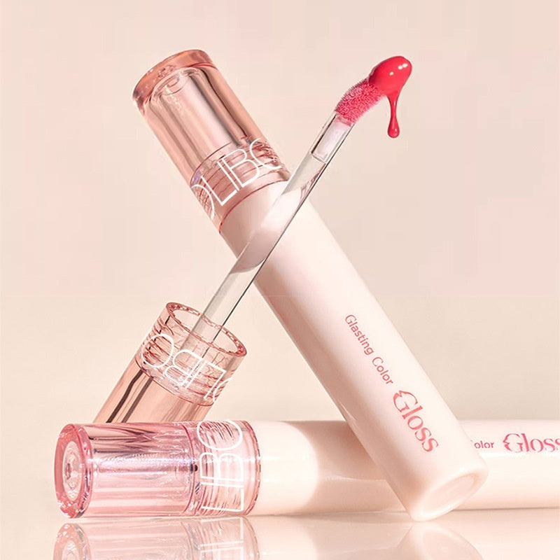 Moisturizing Dual-use Lip Lacquer Lipstick No Stain On Cup