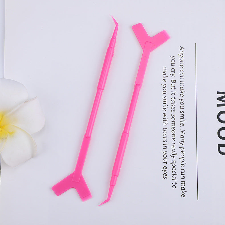Three-in-one Y-shaped Comb For Grafting False Eyelashes