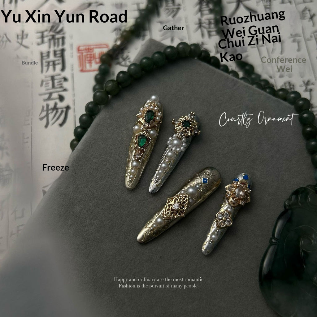 Wearable Nail Rhinestones For Manicure Decorations