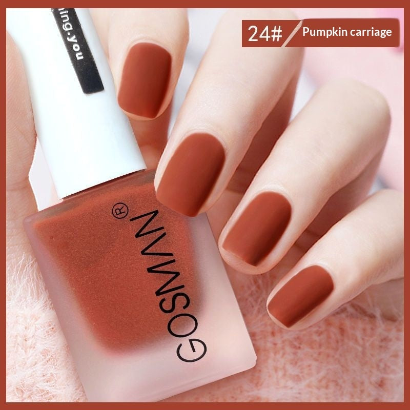 Gosman Quick-dry Matte Nail Polish, Non-peel