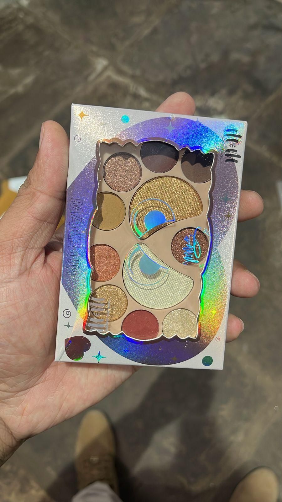 Eyeshadow Palette Shimmer & Glitter Shades Ã¯Â¿Â½(Pack of 1)
