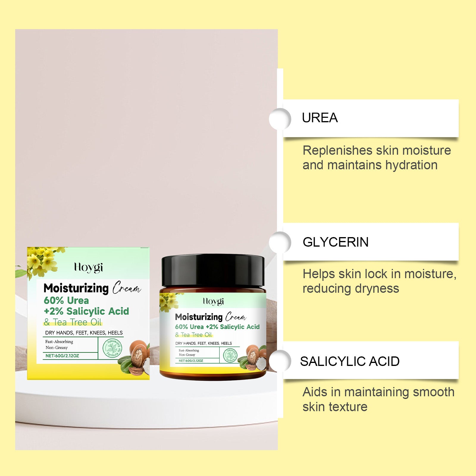 Urea Hand And Foot Moisturizing Cream