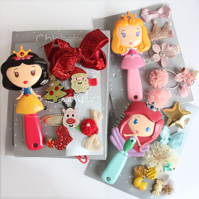 Children hairpin hair rope princess comb