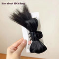 Kick Shuttlecock Fountain High Ponytail Grip Female Hair Volume