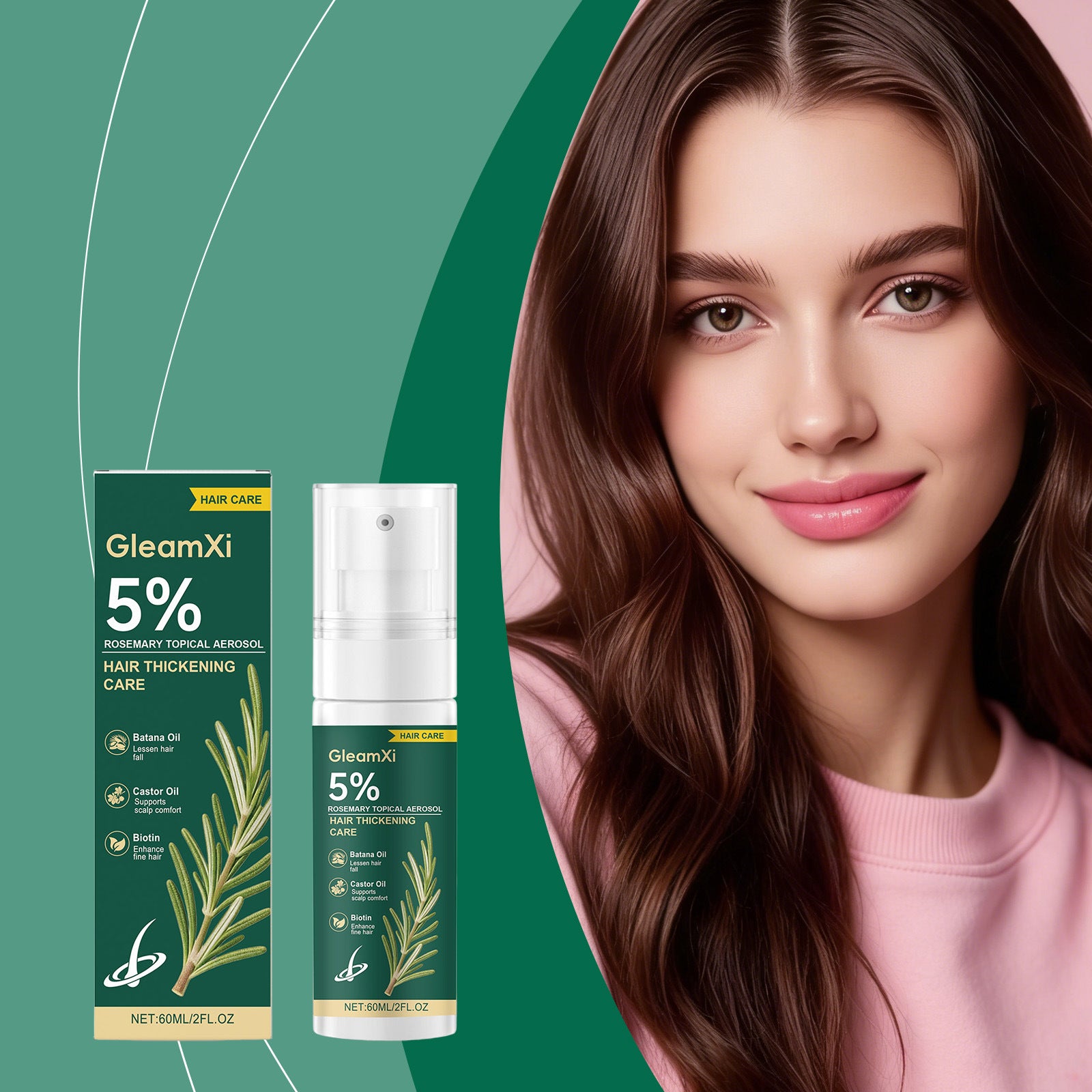 GleamXi Rosemary Hair Spray