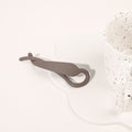 Resin Frosted Vertical Clip High Ponytail Fixed