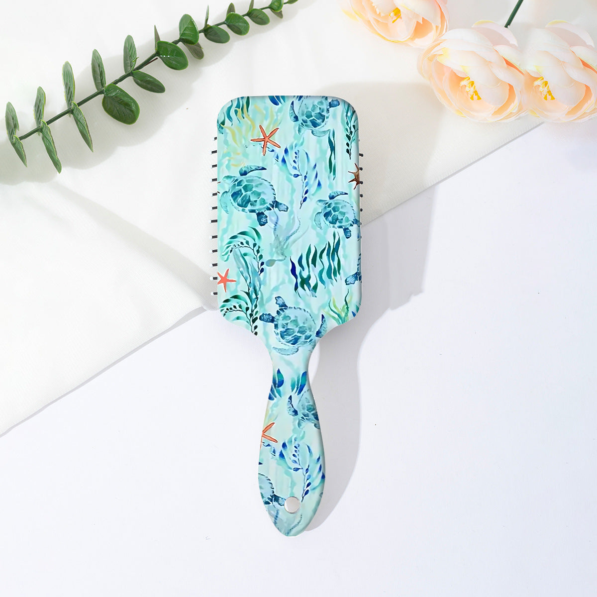 Household Portable Sea Turtle Series Pattern Air Cushion Comb