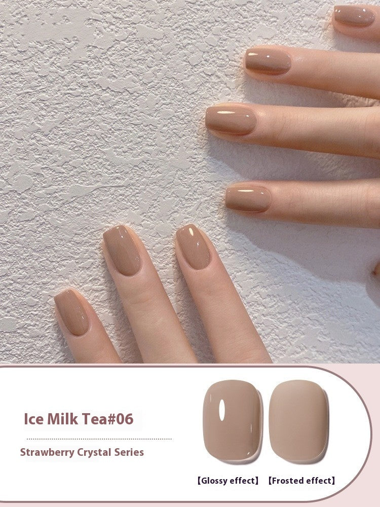 Annies Ice Transparent Nude Color Gel Nail Polish All-match