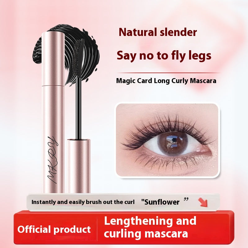 Mascara Waterproof Not Smudge Long Lasting Smear-proof Makeup