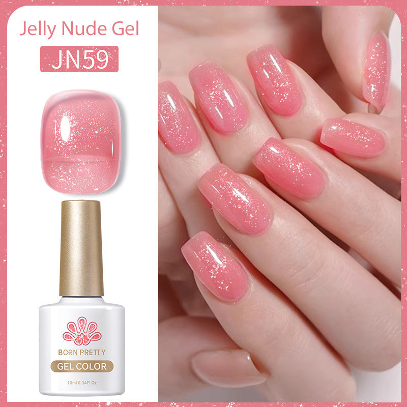 Born Pretty Nail Polish Transparent Color UV Polish Jelly Phototherapy Plastic