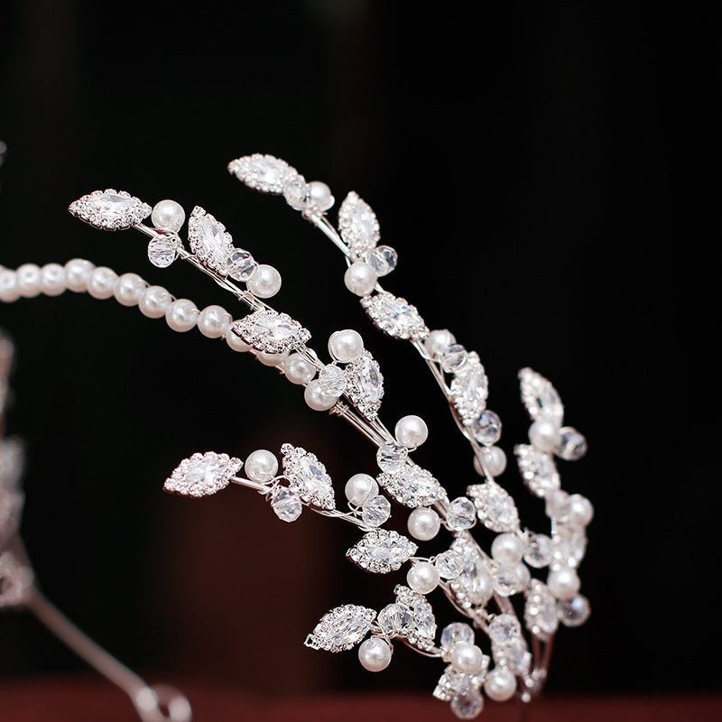 Bride Wedding Simple Headwear Headband Crown Accessories