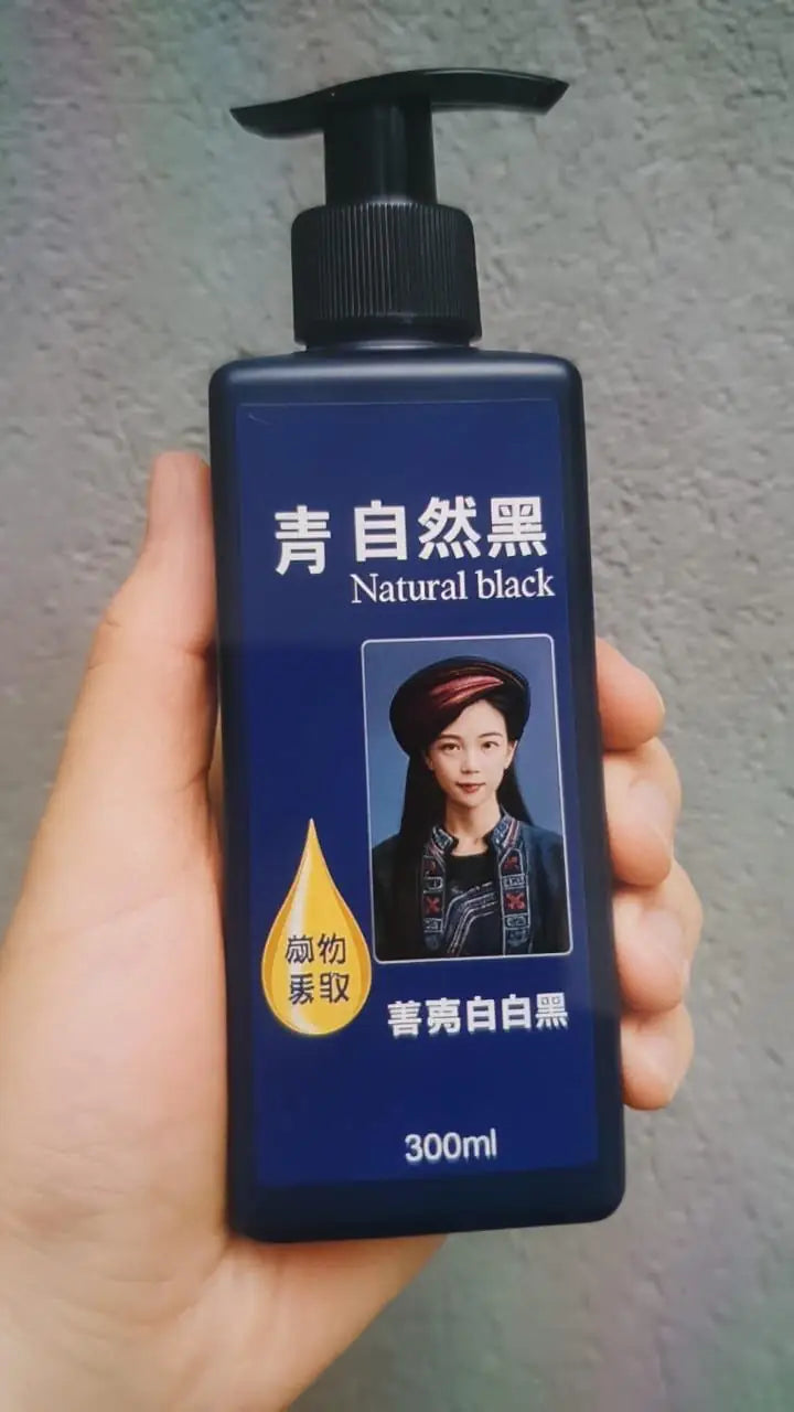 Plant Formula Hair Dye Shampoo 300ml
