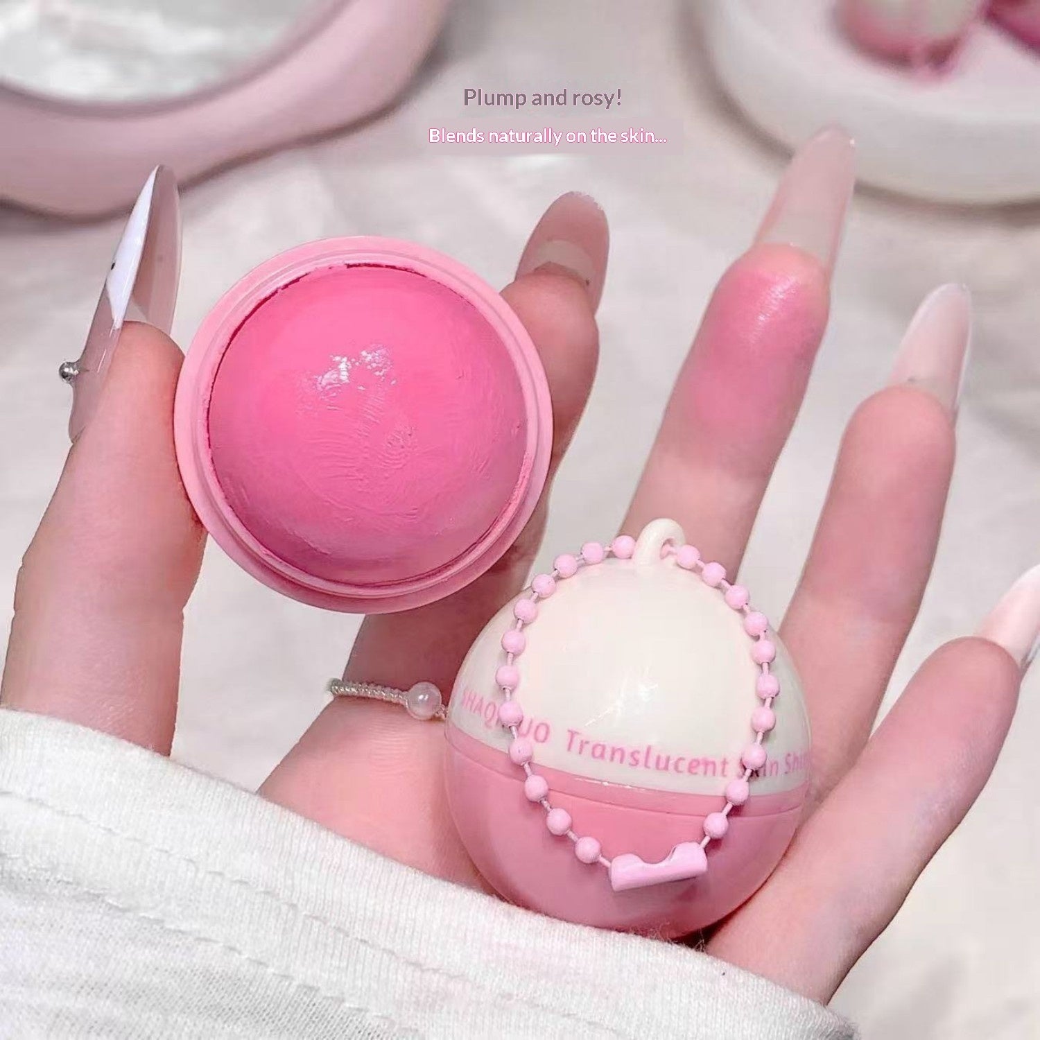 Shaqinuo Sheer Luminous Blush Spheres For A No-makeup Makeup Look