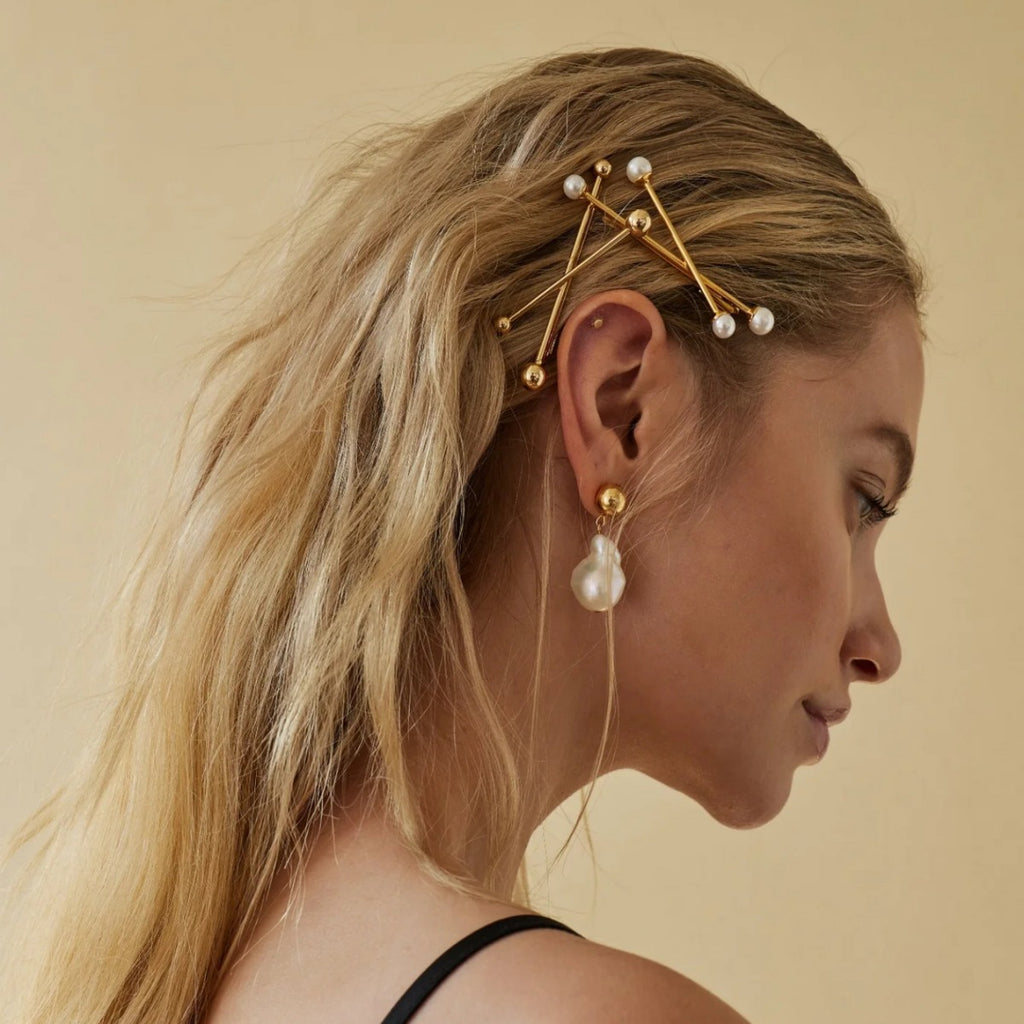 New Cross Pearl Bobby Pin