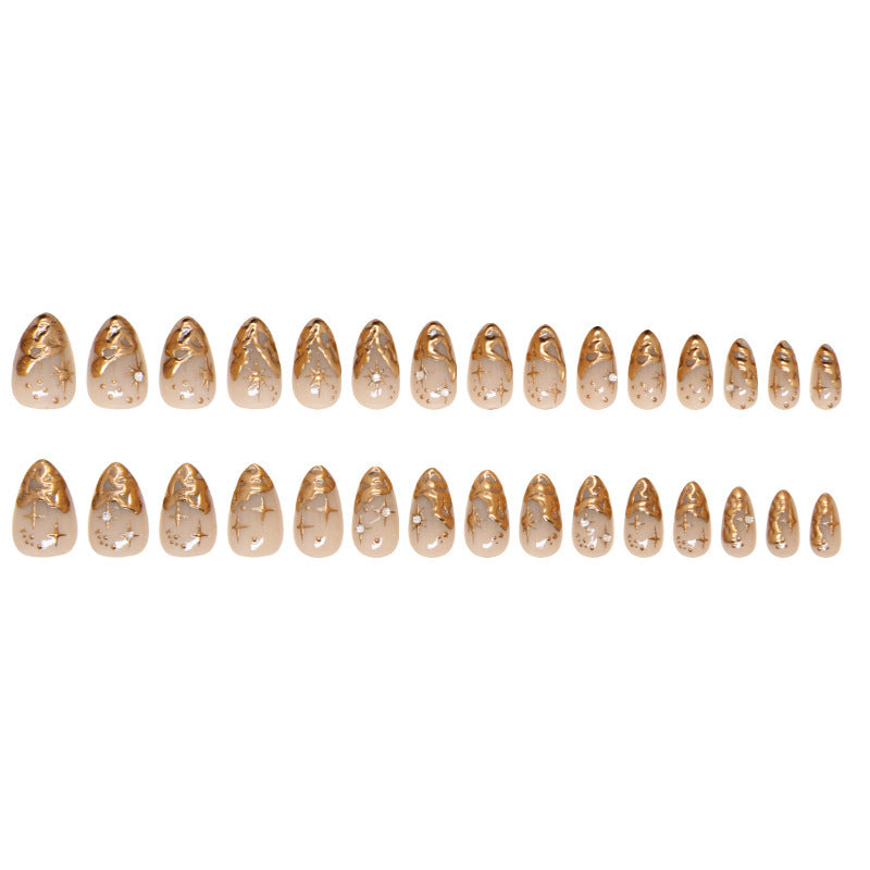 High-grade Simple Nail Stickers Three-dimensional Wear Armor