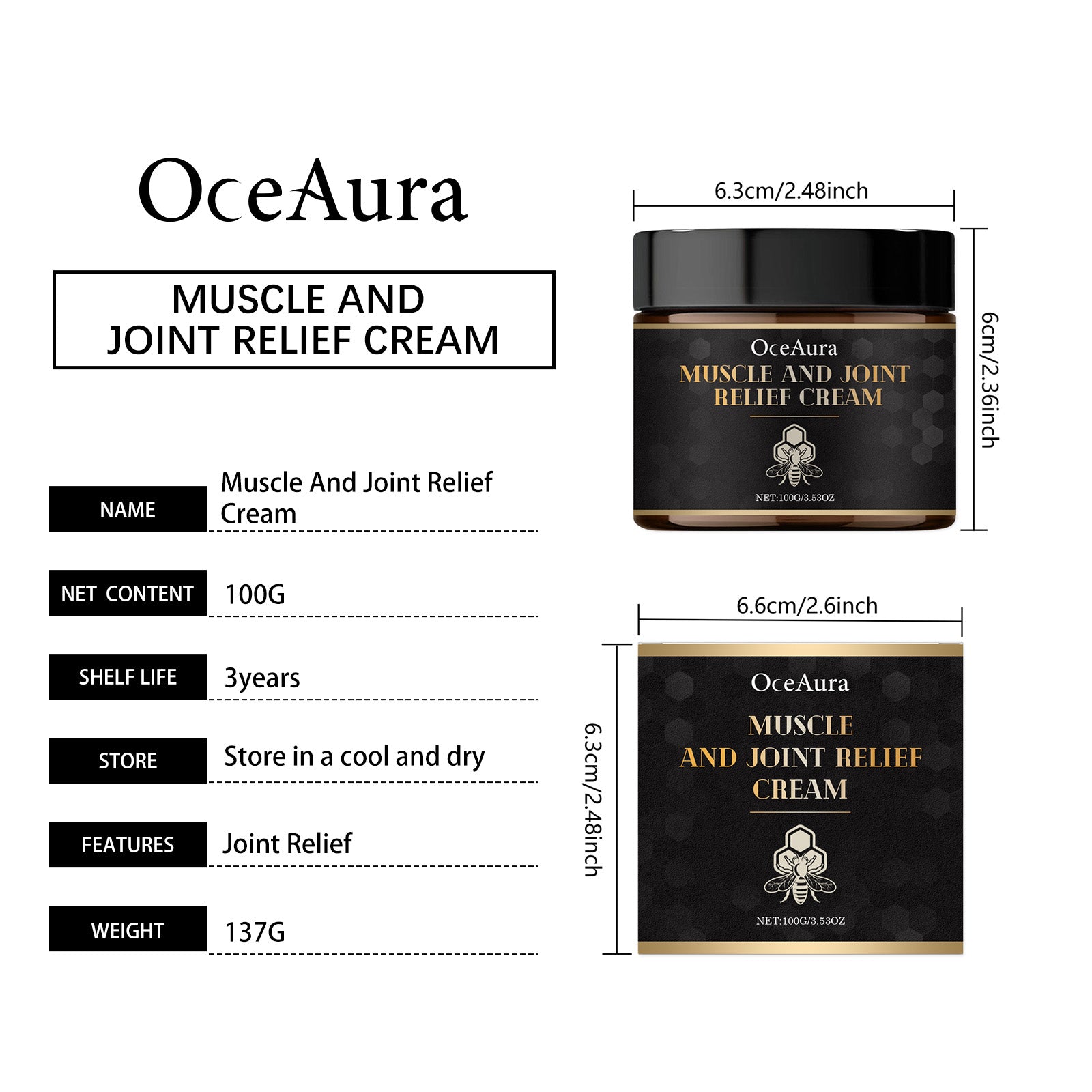 Muscle And Joint Soothing Cream