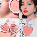 Lamella Schoolgirl Rouge Blush Pan Nude Makeup Repairing