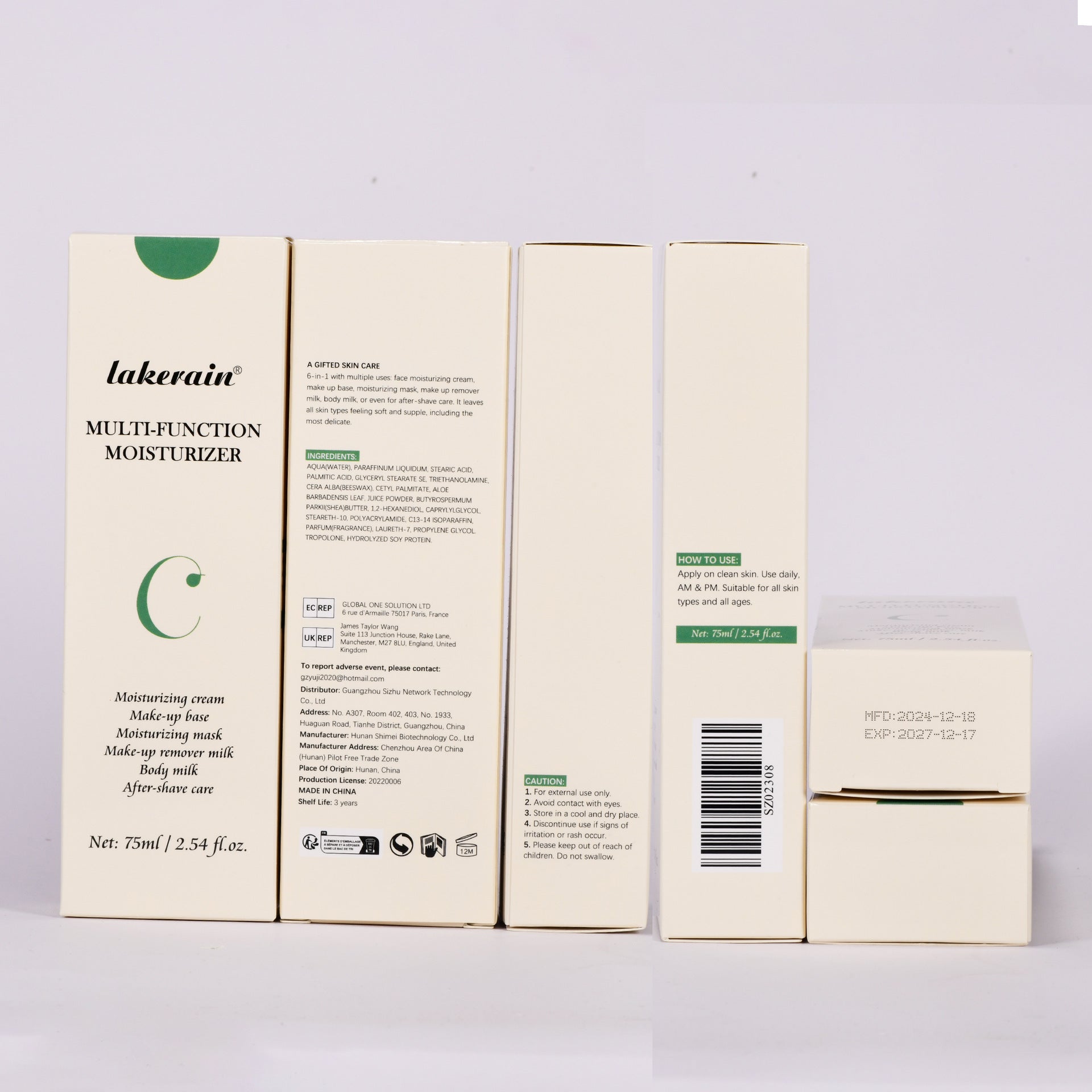 Multifunctional Daily Moisturizing Cream