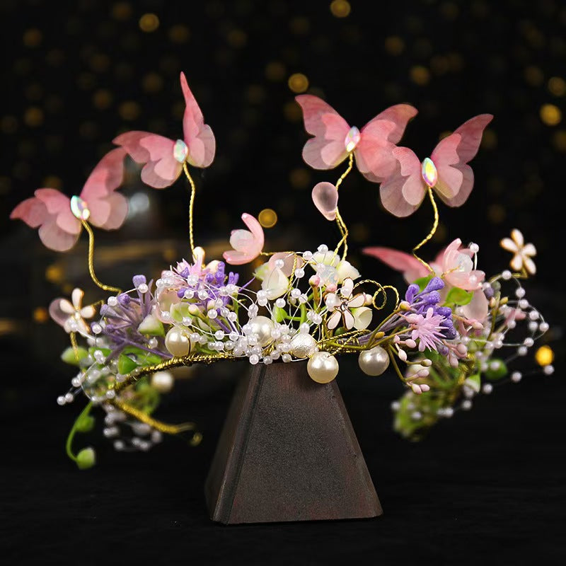 New Children's Garland Headband Mori Style Girls Flowers
