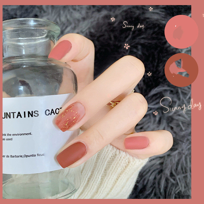 Maxfine Water-based Matte Nail Polish Autumn And Winter Color Matte Matte Texture