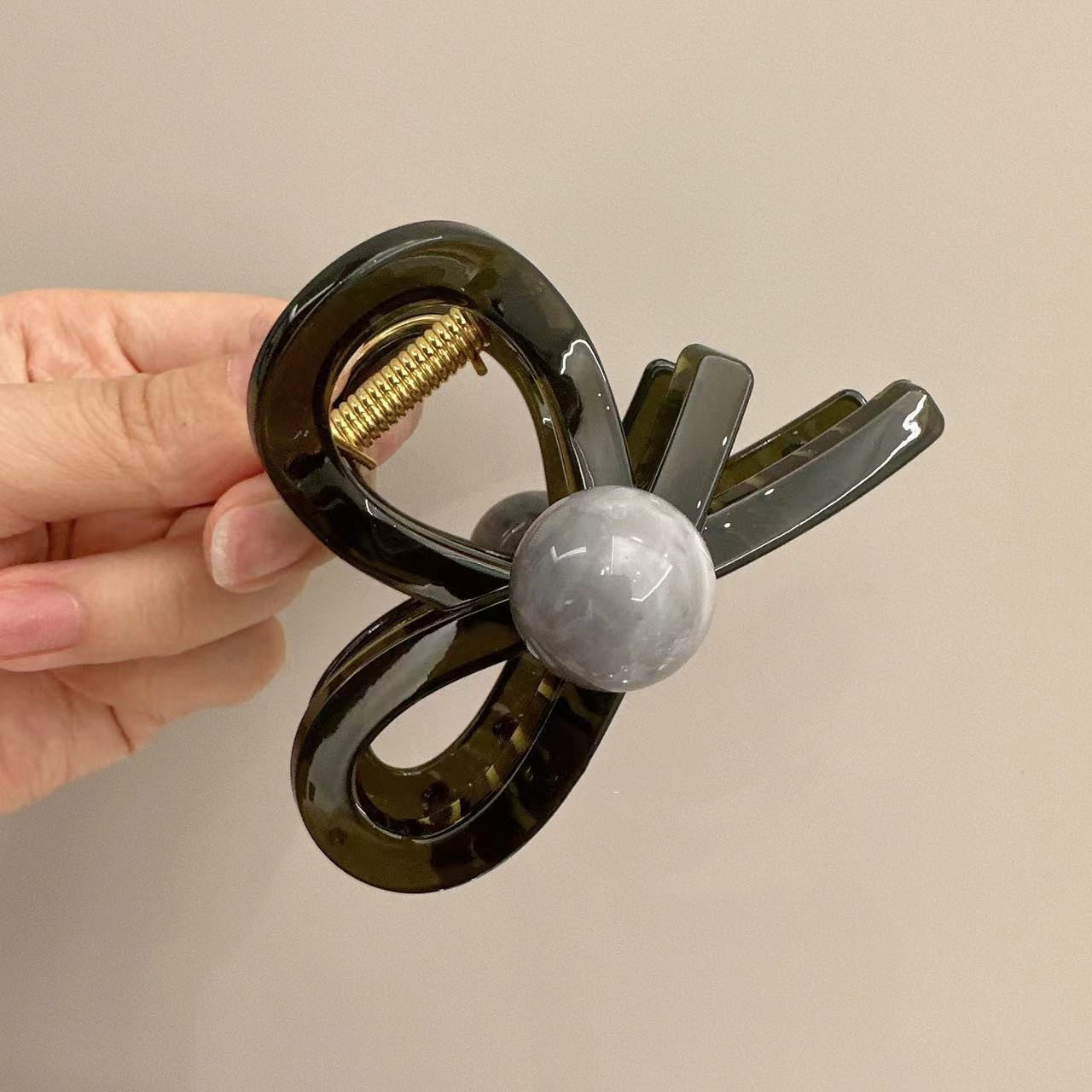 Shark Clip Hairpin Half Tie Pea Headdress