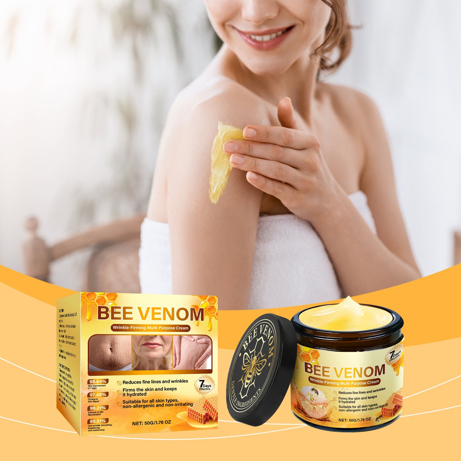 Mild Ingredients Nourish Skin Care Care Cream