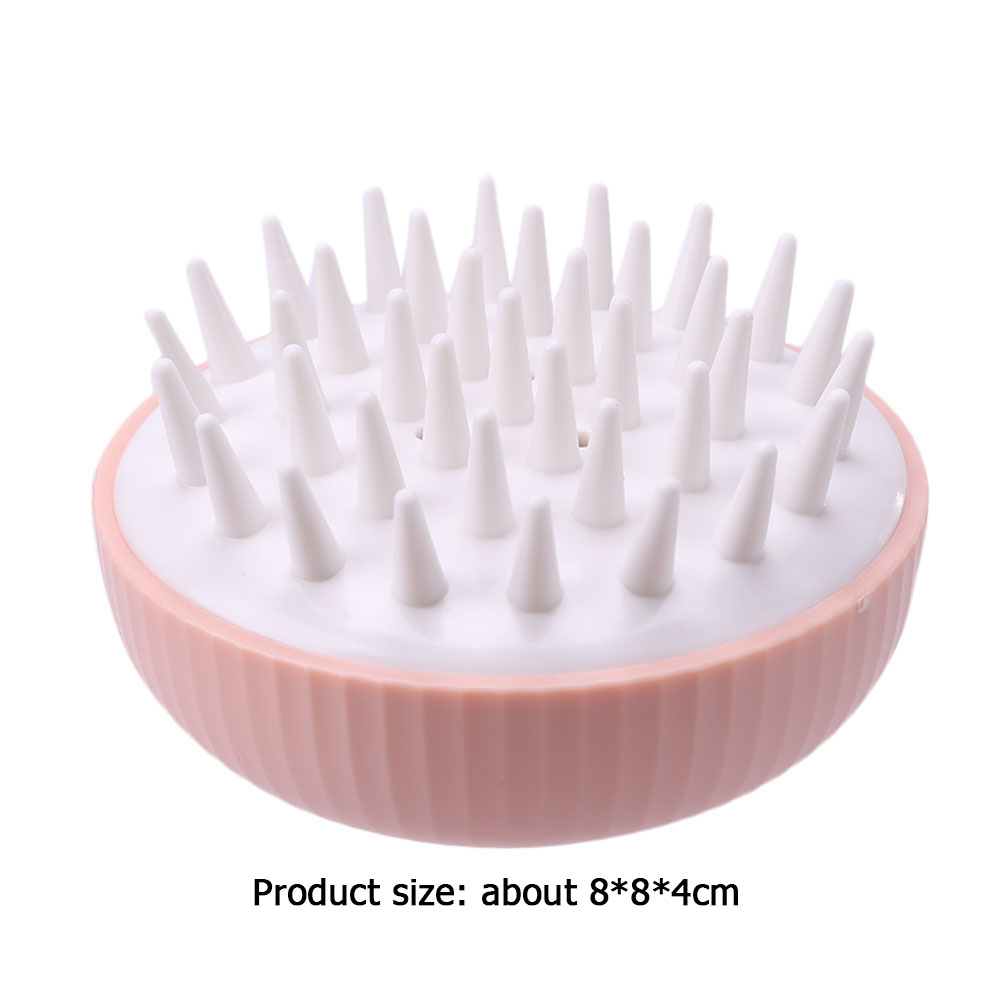 Hair Washing Silicone Brush Ladies Head Scratching Adult Children Shampoo