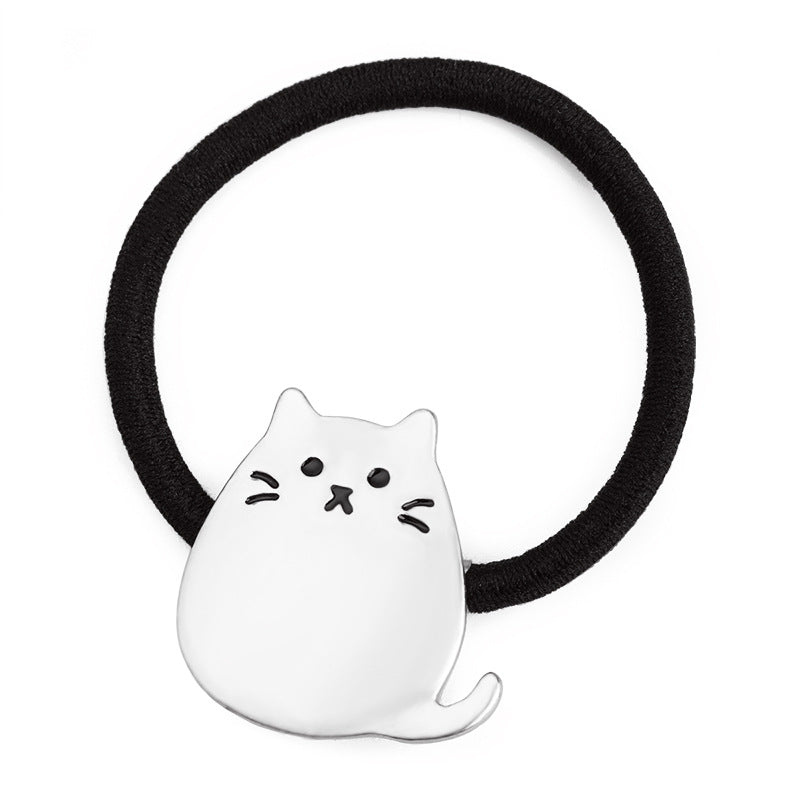 Frosted Matt Golden Cat Chinchilla Hair Rope Head Rope