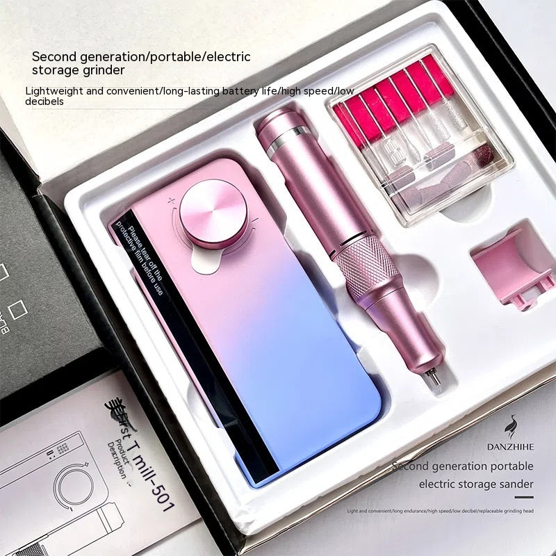 New Portable Electric Nail Drill Polisher