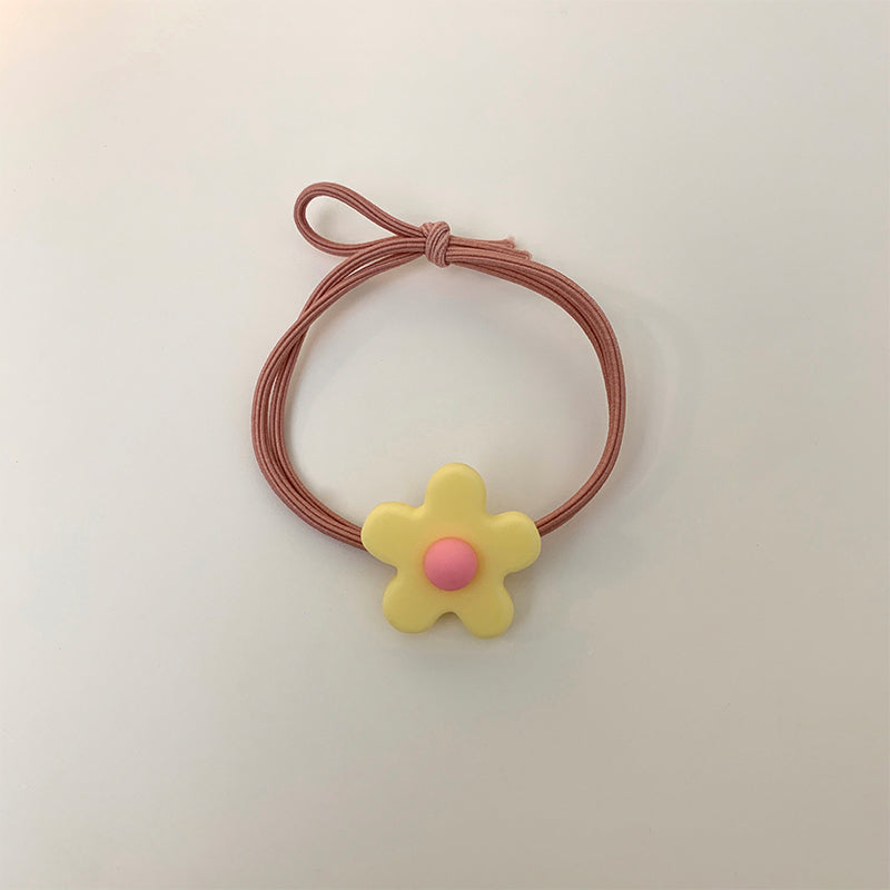 Wild flower hair tie