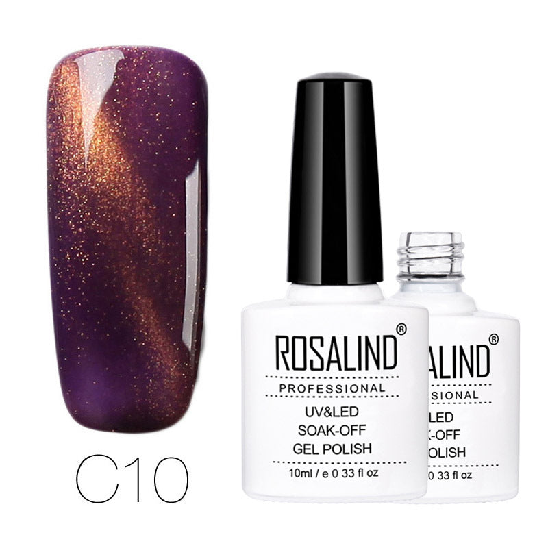 Rosalind nail polish phototherapy gel cat eye gel nail polish 30 color