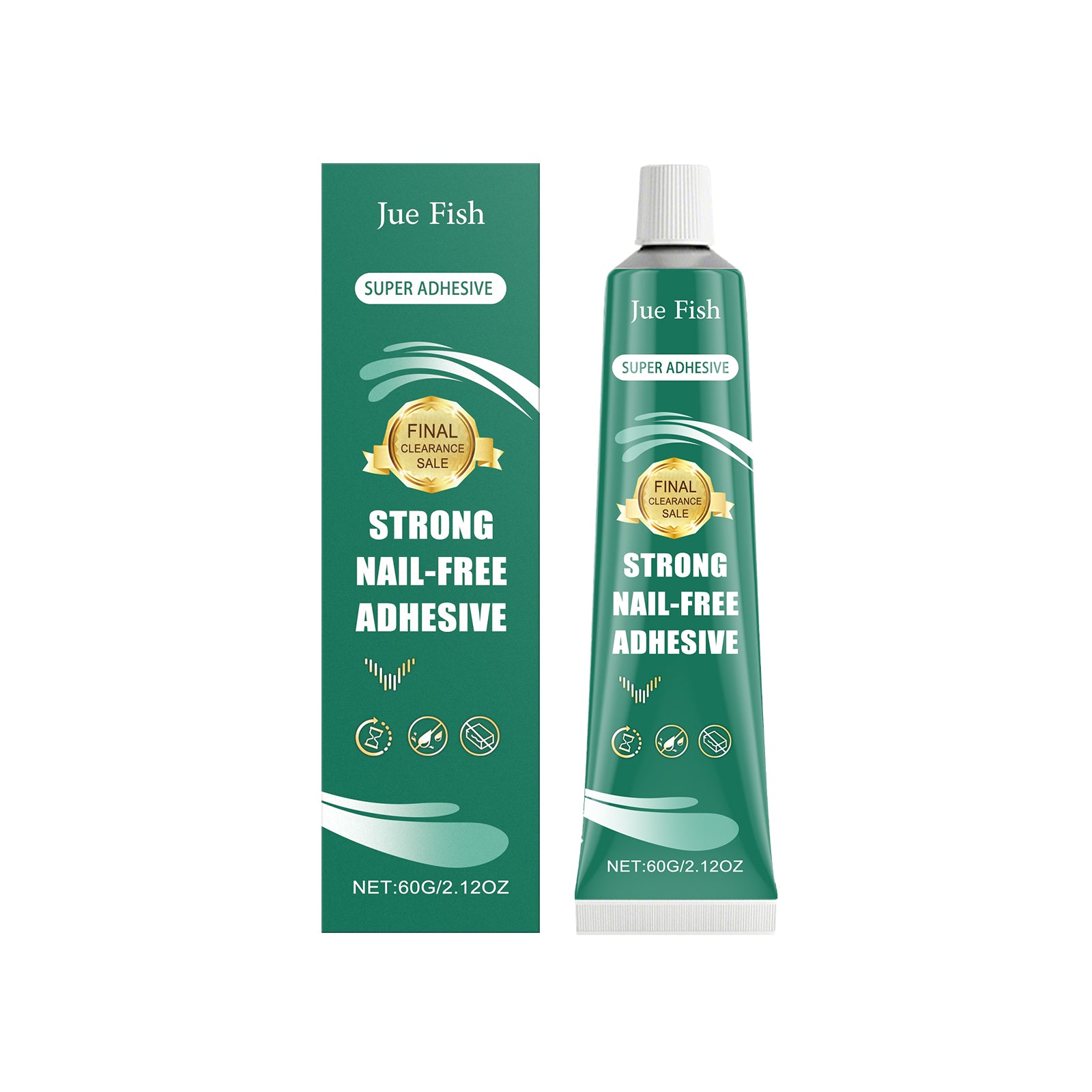 Jue Fish Strong Nail-Free Adhesive