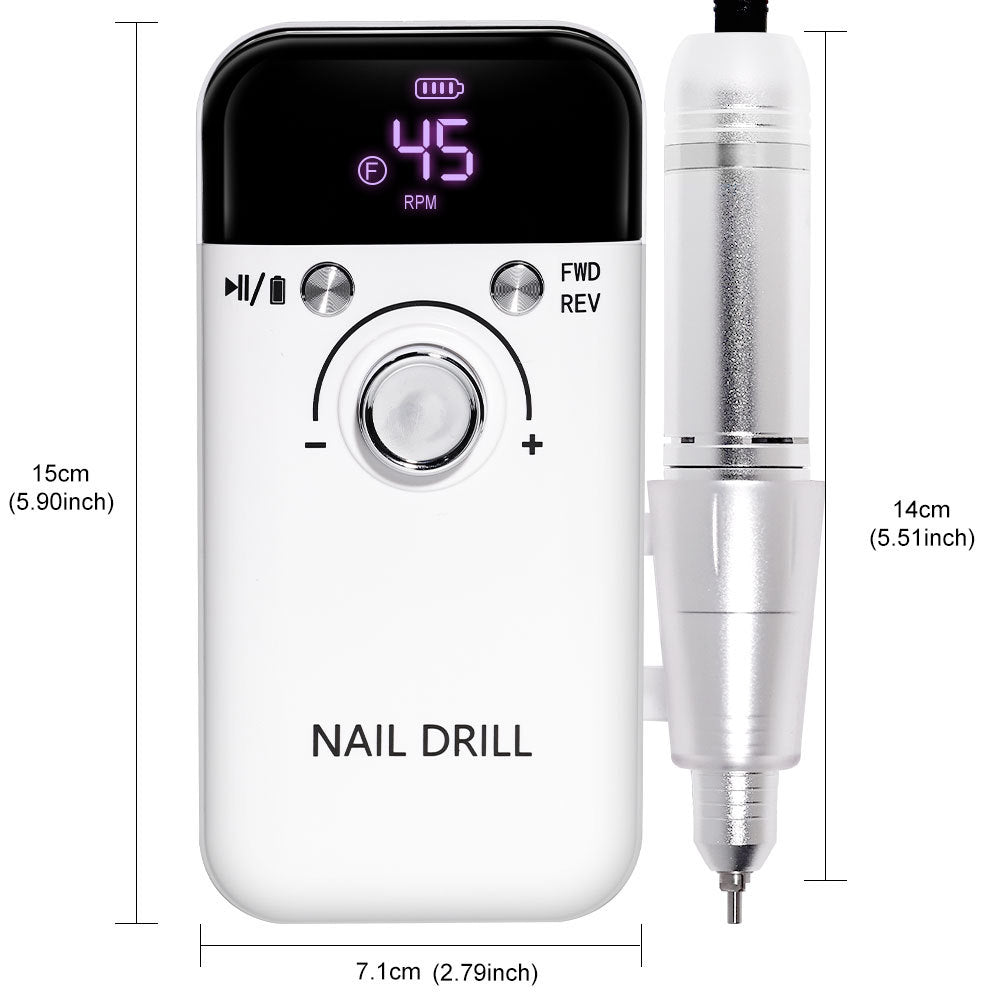45000 Turn Nail Drill Polishing Machine Professional Nail Polish Remover