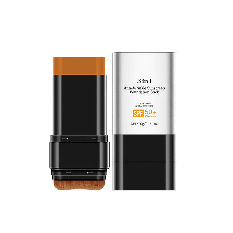3 In 1 Stick Foundation Moisturizing Light Moisturizing