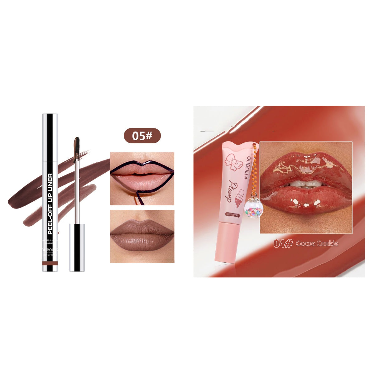 Ice Cream Lip Balm With Pendant Water Light