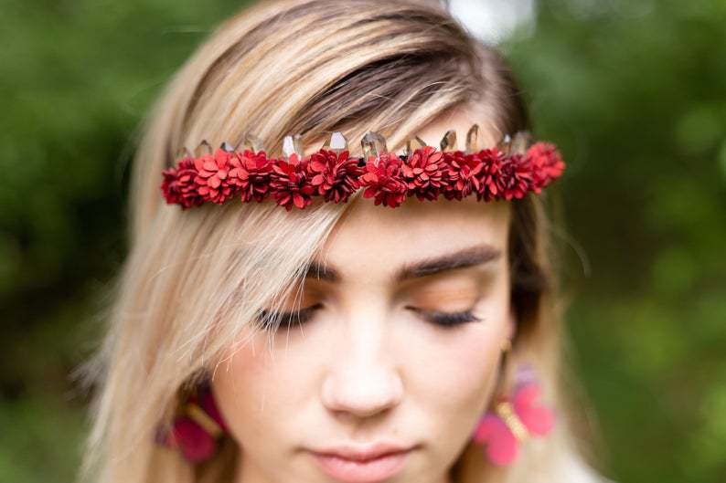 Bridal Headdress Party Moon Tree Branch Hair Band Hair Comb