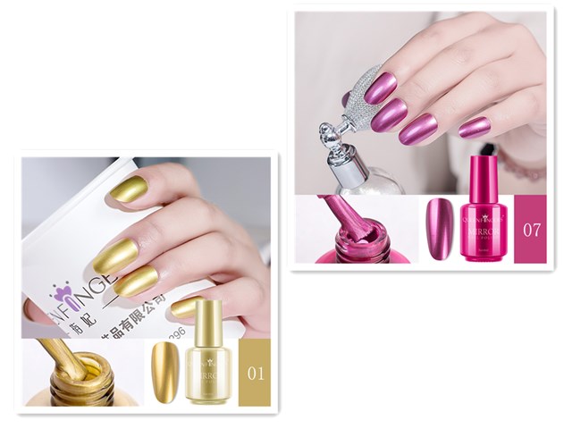 Queen Fingers Mirrors Nail Polish