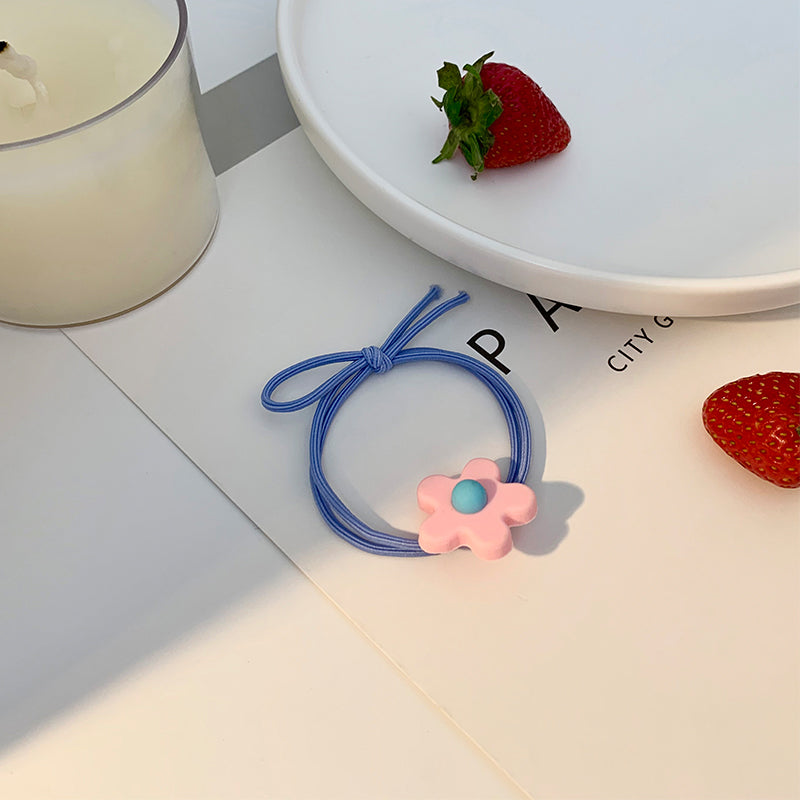 Wild flower hair tie