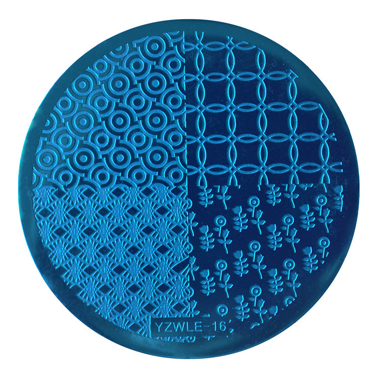 Masura DIY nail print steel plate nail print version template