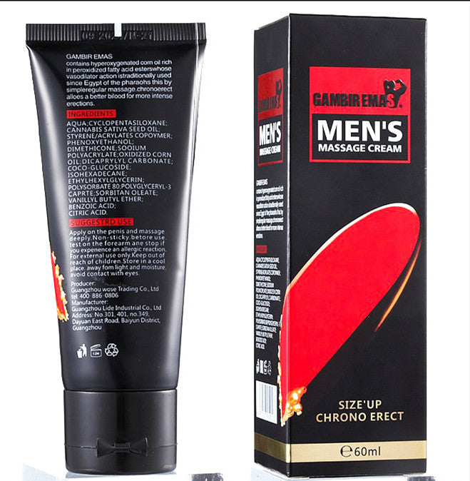 Men's Massage Cream Plus Gel