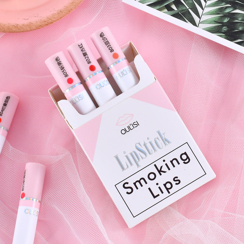 3-piece Smoke Tube Lipstick Kit Women
