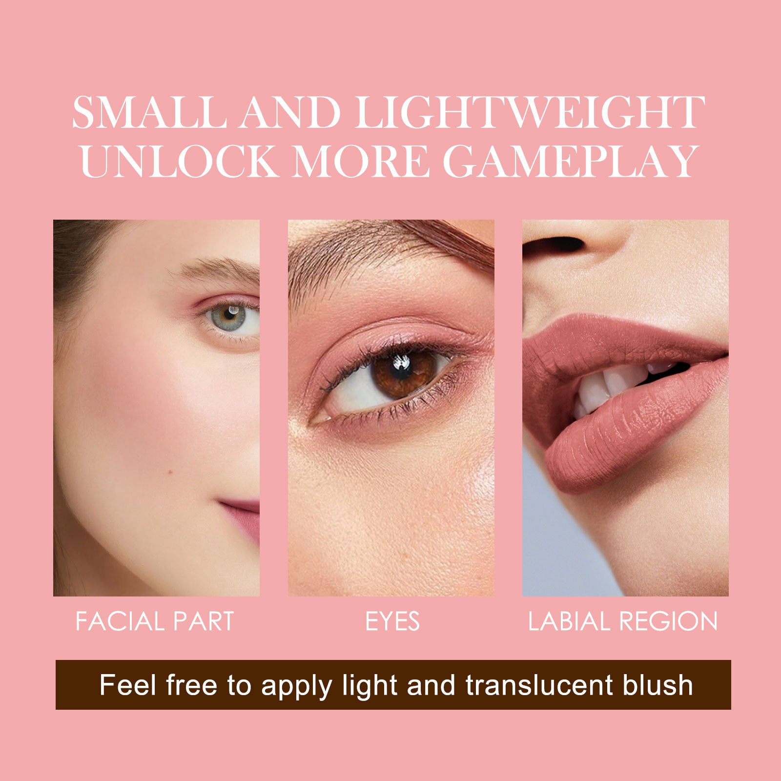 Eelhoe Brightening And Repairing Three-dimensional Highlight Delicate Waterproof Multifunctional Blush Stick
