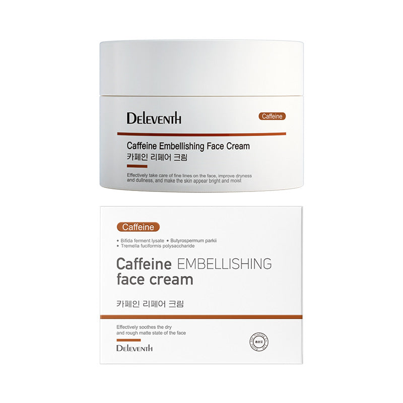 Caffeine Cream Brightening Improve Dark Yellow Anti-oxygen Hydrating Moisturizing Split Yeast Cream