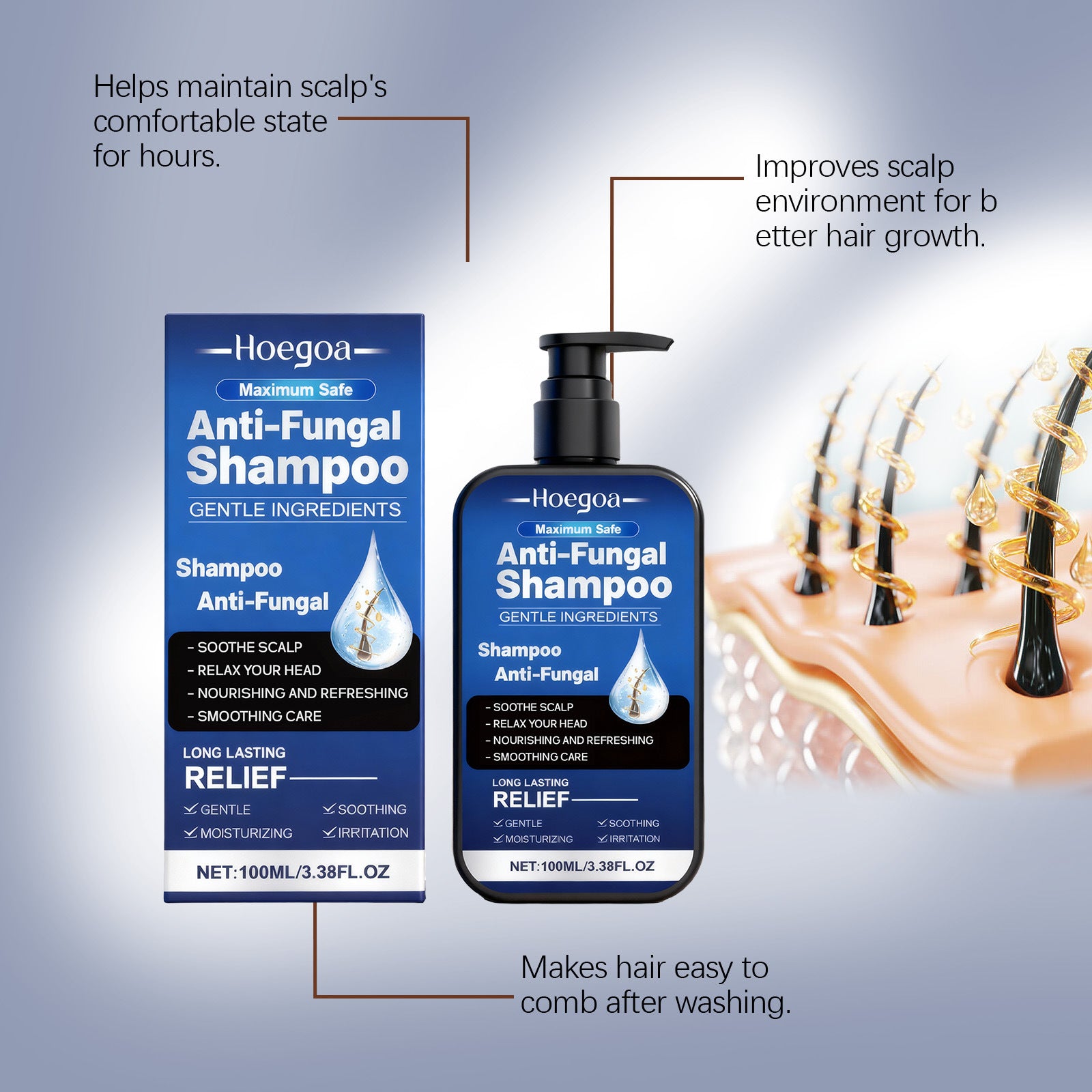 HoeGoa Oil-control Refreshing Shampoo