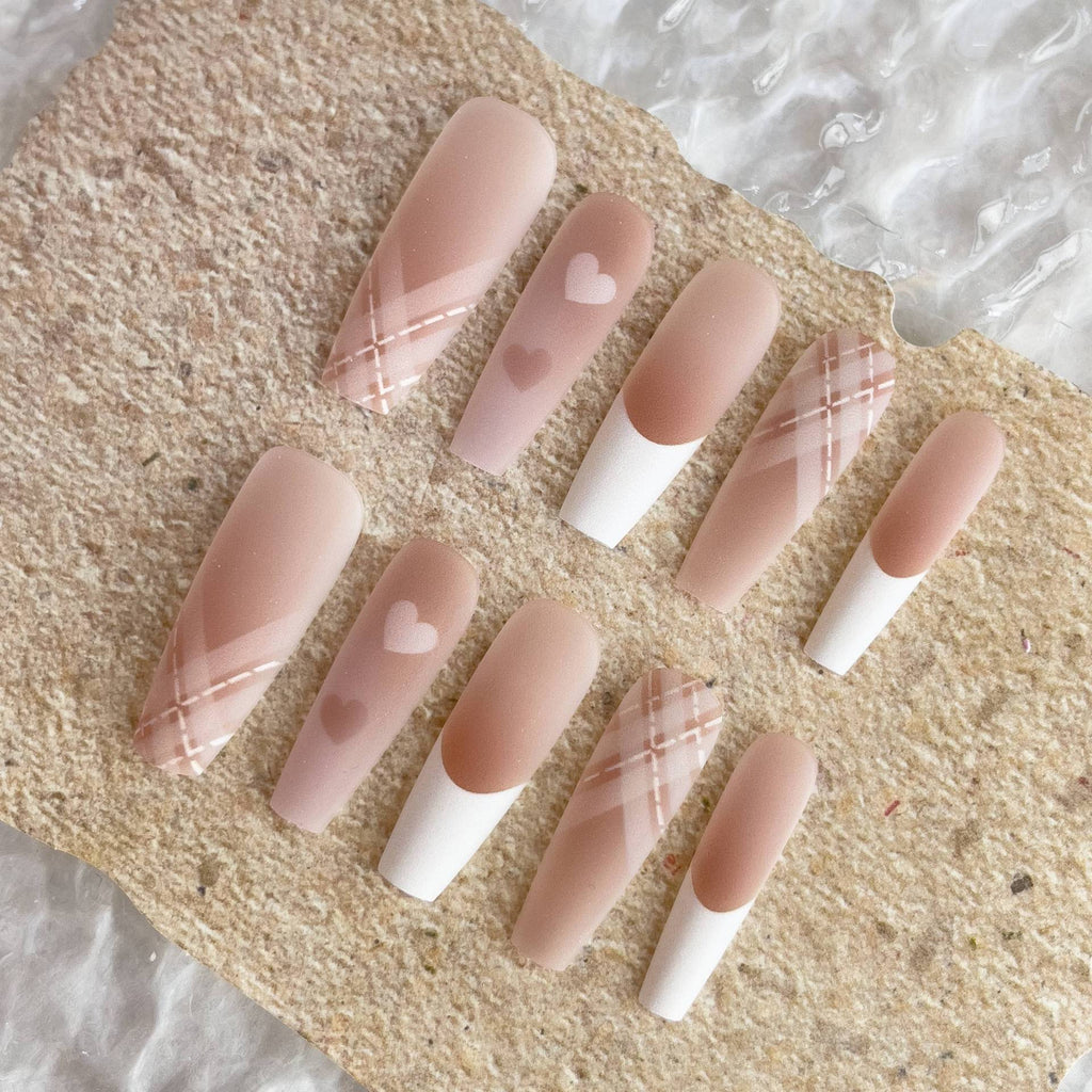 Ancient Chinese Style French Ballet Glossy Seal Nail Stickers