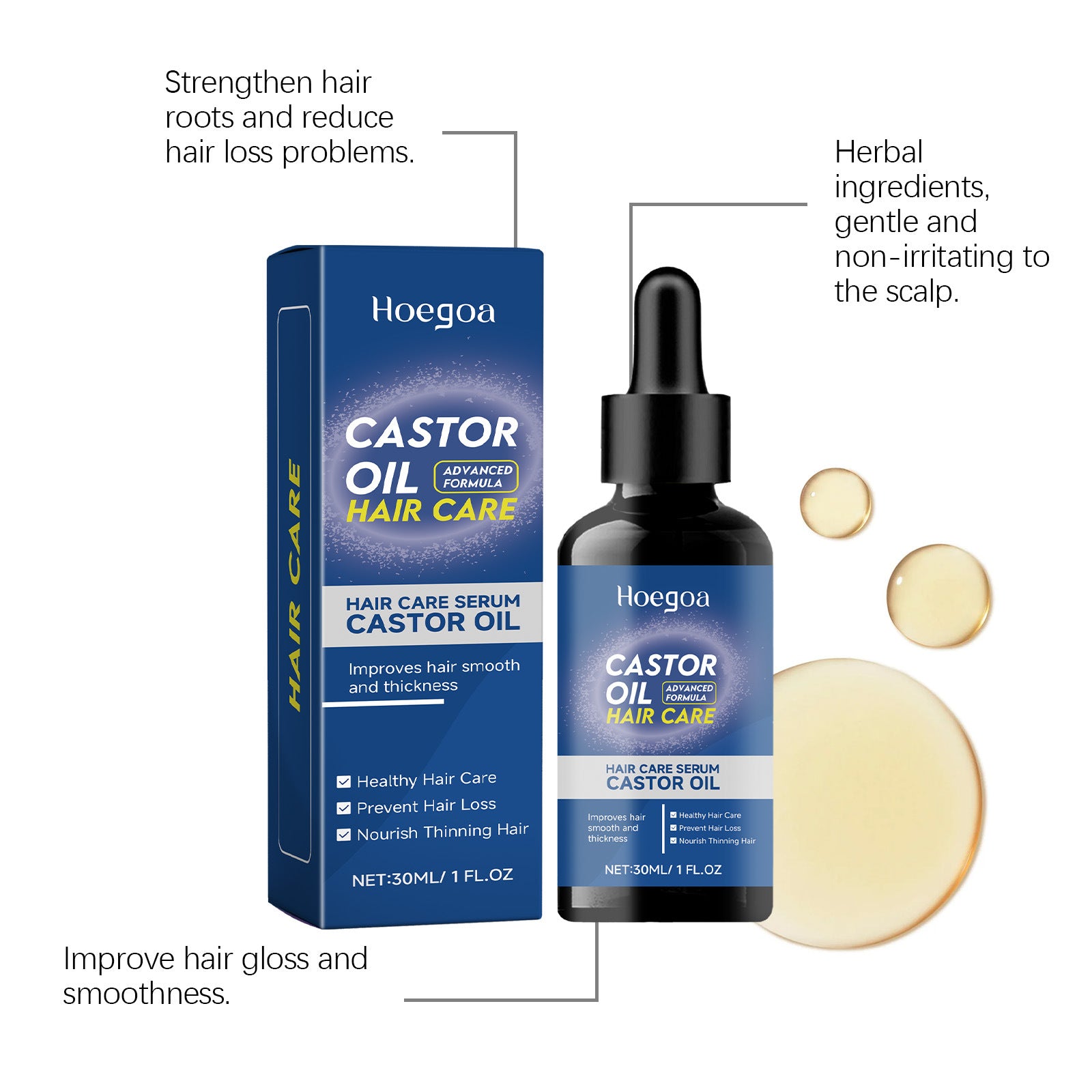 HoeGoa Hair Care Solution Improves Hair Smoothness